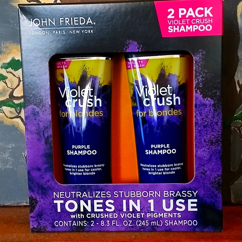 John Frieda Violet Crush Purple Shampoo 2 Pack